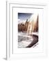 Instants of NY Series - Frozen Lake in Central Park Snow-Philippe Hugonnard-Framed Art Print