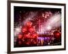 Instants of NY Series - Giant Christmas Ornaments on Sixth Avenue across from Radio City Music Hall-Philippe Hugonnard-Framed Photographic Print