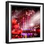 Instants of NY Series - Giant Christmas Ornaments on Sixth Avenue across from Radio City Music Hall-Philippe Hugonnard-Framed Photographic Print