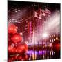 Instants of NY Series - Giant Christmas Ornaments on Sixth Avenue across from Radio City Music Hall-Philippe Hugonnard-Mounted Photographic Print