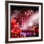 Instants of NY Series - Giant Christmas Ornaments on Sixth Avenue across from Radio City Music Hall-Philippe Hugonnard-Framed Photographic Print