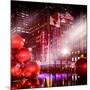 Instants of NY Series - Giant Christmas Ornaments on Sixth Avenue across from Radio City Music Hall-Philippe Hugonnard-Mounted Photographic Print