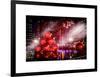 Instants of NY Series - Giant Christmas Ornaments on Sixth Avenue across from Radio City Music Hall-Philippe Hugonnard-Framed Art Print