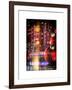 Instants of NY Series - Giant Christmas Ornaments on Sixth Avenue across from Radio City Music Hall-Philippe Hugonnard-Framed Art Print