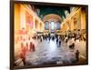 Instants of NY Series - Grand Central Terminal at 42nd Street and Park Avenue in Midtown Manhattan-Philippe Hugonnard-Framed Photographic Print