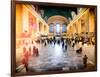 Instants of NY Series - Grand Central Terminal at 42nd Street and Park Avenue in Midtown Manhattan-Philippe Hugonnard-Framed Photographic Print