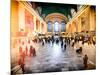 Instants of NY Series - Grand Central Terminal at 42nd Street and Park Avenue in Midtown Manhattan-Philippe Hugonnard-Mounted Photographic Print