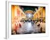 Instants of NY Series - Grand Central Terminal at 42nd Street and Park Avenue in Midtown Manhattan-Philippe Hugonnard-Framed Premium Photographic Print