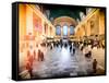 Instants of NY Series - Grand Central Terminal at 42nd Street and Park Avenue in Midtown Manhattan-Philippe Hugonnard-Framed Stretched Canvas