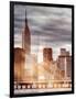 Instants of NY Series - Jetty View with City and the Empire State Building-Philippe Hugonnard-Framed Photographic Print