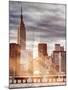 Instants of NY Series - Jetty View with City and the Empire State Building-Philippe Hugonnard-Mounted Photographic Print