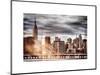 Instants of NY Series - Jetty View with City and the Empire State Building-Philippe Hugonnard-Mounted Art Print