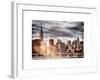 Instants of NY Series - Jetty View with City and the Empire State Building-Philippe Hugonnard-Framed Art Print