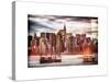 Instants of NY Series - Jetty View with Manhattan and the Chrysler Building-Philippe Hugonnard-Stretched Canvas