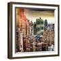 Instants of NY Series - Landscape Manhattan Buildings-Philippe Hugonnard-Framed Photographic Print