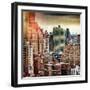 Instants of NY Series - Landscape Manhattan Buildings-Philippe Hugonnard-Framed Photographic Print