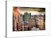 Instants of NY Series - Landscape Manhattan Buildings-Philippe Hugonnard-Stretched Canvas