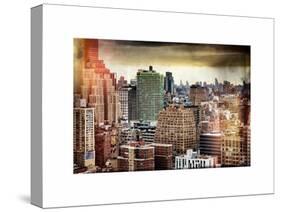 Instants of NY Series - Landscape Manhattan Buildings-Philippe Hugonnard-Stretched Canvas