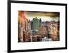 Instants of NY Series - Landscape Manhattan Buildings-Philippe Hugonnard-Framed Art Print