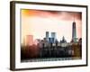 Instants of NY Series - Landscape View Manhattan with the One World Trade Center (1WTC)-Philippe Hugonnard-Framed Photographic Print