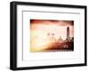 Instants of NY Series - Landscape View Manhattan with the One World Trade Center (1WTC)-Philippe Hugonnard-Framed Art Print