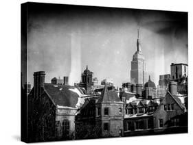 Instants of NY Series - Landscape View with the Empire State Building-Philippe Hugonnard-Stretched Canvas