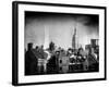 Instants of NY Series - Landscape View with the Empire State Building-Philippe Hugonnard-Framed Photographic Print