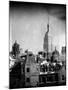 Instants of NY Series - Landscape View with the Empire State Building-Philippe Hugonnard-Mounted Photographic Print