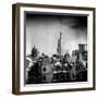 Instants of NY Series - Landscape View with the Empire State Building-Philippe Hugonnard-Framed Photographic Print