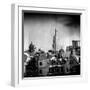 Instants of NY Series - Landscape View with the Empire State Building-Philippe Hugonnard-Framed Photographic Print