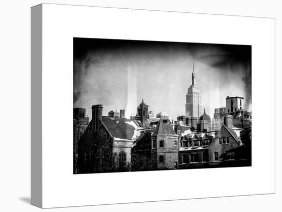 Instants of NY Series - Landscape View with the Empire State Building-Philippe Hugonnard-Stretched Canvas