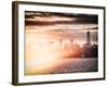 Instants of NY Series - Landscape with One Trade Center (1WTC)-Philippe Hugonnard-Framed Photographic Print