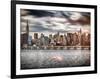 Instants of NY Series - Landscape with the Chrysler Building and Empire State Building Views-Philippe Hugonnard-Framed Photographic Print