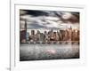 Instants of NY Series - Landscape with the Chrysler Building and Empire State Building Views-Philippe Hugonnard-Framed Photographic Print