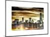 Instants of NY Series - Manhattan and the One World Trade Center at Sunset-Philippe Hugonnard-Mounted Art Print