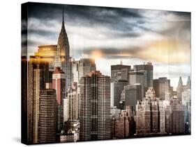 Instants of NY Series - Manhattan View and the Chrysler Building-Philippe Hugonnard-Stretched Canvas