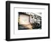 Instants of NY Series - Motorcycle Garage in Brooklyn-Philippe Hugonnard-Framed Art Print