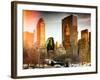 Instants of NY Series - NYC Architecture and Buildings-Philippe Hugonnard-Framed Photographic Print