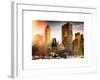 Instants of NY Series - NYC Architecture and Buildings-Philippe Hugonnard-Framed Art Print