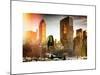 Instants of NY Series - NYC Architecture and Buildings-Philippe Hugonnard-Mounted Art Print