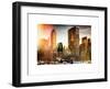 Instants of NY Series - NYC Architecture and Buildings-Philippe Hugonnard-Framed Art Print