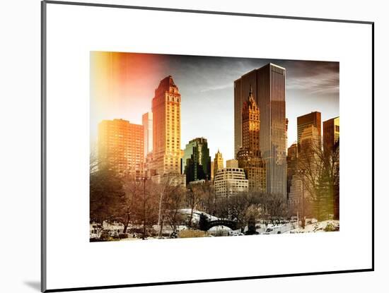 Instants of NY Series - NYC Architecture and Buildings-Philippe Hugonnard-Mounted Art Print