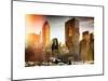Instants of NY Series - NYC Architecture and Buildings-Philippe Hugonnard-Mounted Art Print