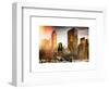 Instants of NY Series - NYC Architecture and Buildings-Philippe Hugonnard-Framed Art Print