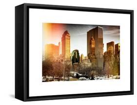 Instants of NY Series - NYC Architecture and Buildings-Philippe Hugonnard-Framed Stretched Canvas