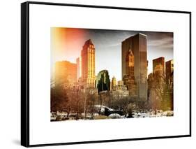 Instants of NY Series - NYC Architecture and Buildings-Philippe Hugonnard-Framed Stretched Canvas