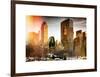 Instants of NY Series - NYC Architecture and Buildings-Philippe Hugonnard-Framed Art Print