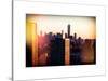 Instants of NY Series - NYC Cityscape with the One World Trade Center (1WTC) at Sunset-Philippe Hugonnard-Stretched Canvas