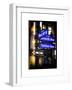 Instants of NY Series - NYC Street Signs in Manhattan by Night - New York-Philippe Hugonnard-Framed Art Print