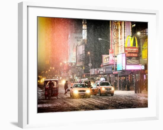 Instants of NY Series - NYC Urban Scene-Philippe Hugonnard-Framed Photographic Print